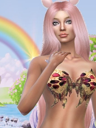 模拟人生4美丽的蝴蝶泳装MOD v1.30