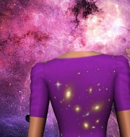 模拟人生4银河紫色上衣MOD v1.48