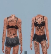 模拟人生4花与鸟纹身MOD v3.5