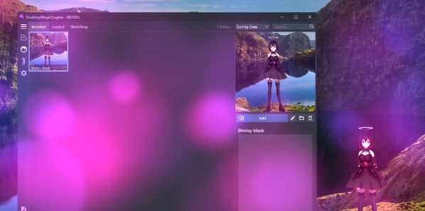 桌面萌娘2魔法引擎 v2.5