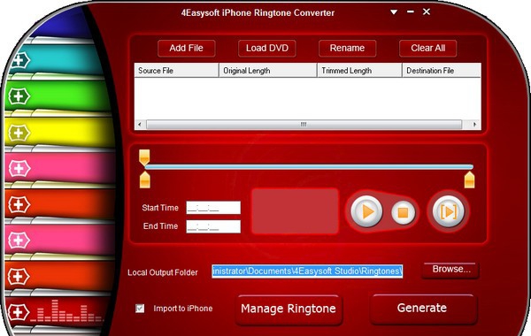4Easysoft iPhone Ringtone Converter(手机铃声转换器) v3.3.25