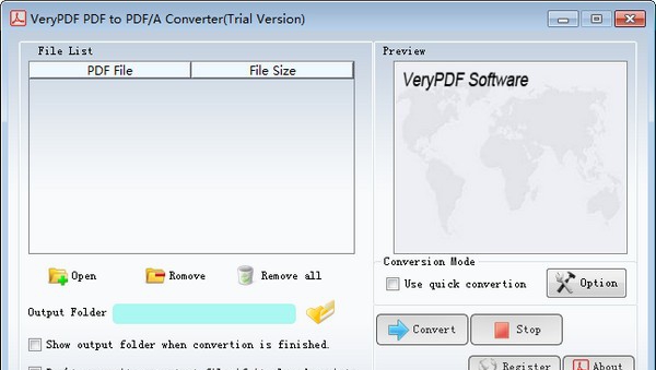VeryPDF PDF to PDFA Converter(PDF转换软件) v2.4