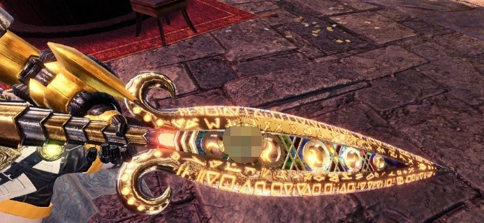 怪物猎人世界冰原鎏金符文虫棍MOD v2.83