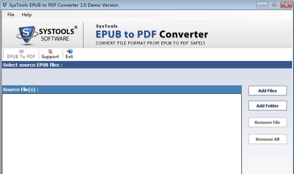 SysTools EPUB to PDF Converter(EPUB转PDF软件) v1.6
