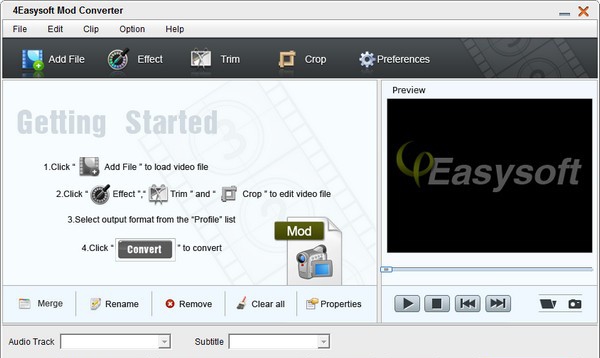 4Easysoft MOD Converter(MOD视频转换器) v3.2.31