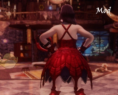 怪物猎人世界冰原赤色美化开花套MOD v3.5