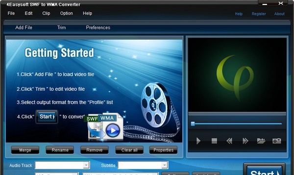 4Easysoft SWF to WMA Converter(SWF至WMA转换器) v3.2.27
