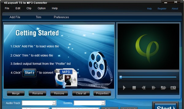 4Easysoft TS to MP3 Converter(TS转MP3音频转换器) v3.2.25