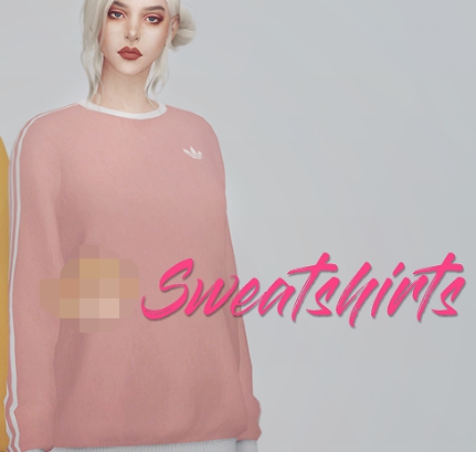 模拟人生4女性的时尚运动衫MOD v2.5