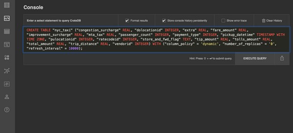 CrateDB(动态SQL数据库) v4.4.6