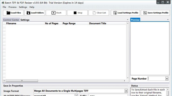 Batch TIFF PDF Resizer(PDF文件处理软件) v3.97