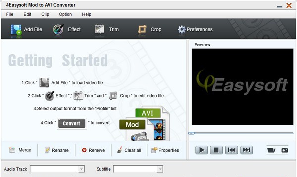 4Easysoft Mod to AVI Converter(Mod至AVI转换器) v3.2.31