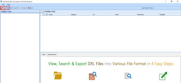 SysTools DXL to PST Converte(DXL转PST工具) v2.4