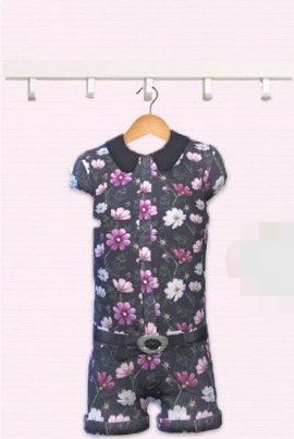 模拟人生4小女孩春季美丽印花服装MOD v2.40