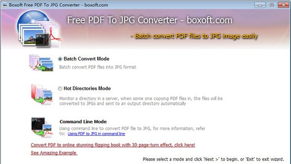 Boxoft PDF To JPG Converter(PDF转换器) v1.5