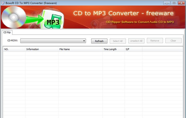 Boxoft CD to MP3 Converter(CD转MP3音频格式工具) v1.3