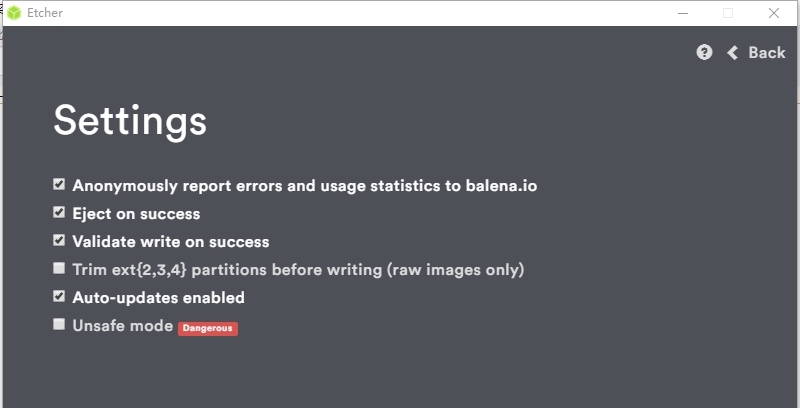 balenaEtcher(制作U盘启动盘) v1.5.70