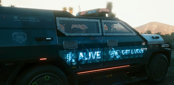 赛博朋克2077Daft Punk警车和牌照MOD v3.5