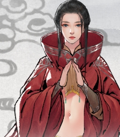 鬼谷八荒清凉露腹红袍服饰MOD v1.60