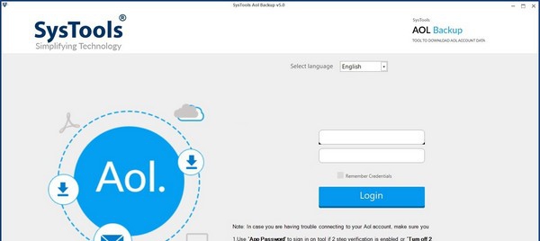SysTools AOL Backup(AOL备份工具) v5.4
