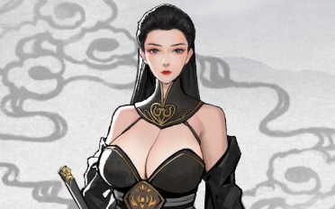 鬼谷八荒黑衣露肩玫瑰服饰MOD v1.5