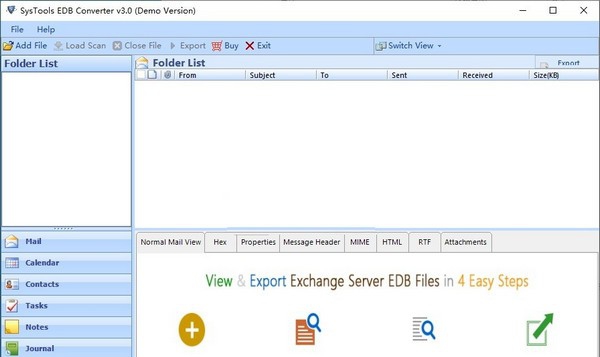 SysTools EDB Converter(EDB电子邮件转换器) v3.6