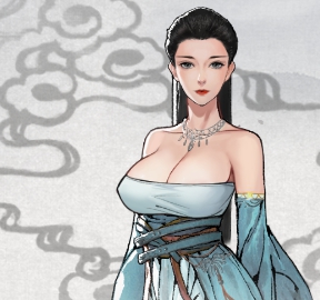 鬼谷八荒露肩蓝色丰满抹胸服饰MOD v2.32