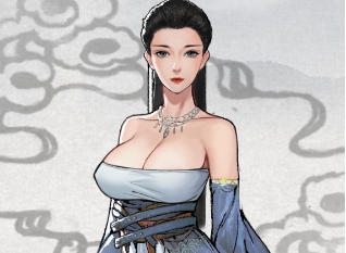 鬼谷八荒丰满露肩紫衣服饰MOD v3.14
