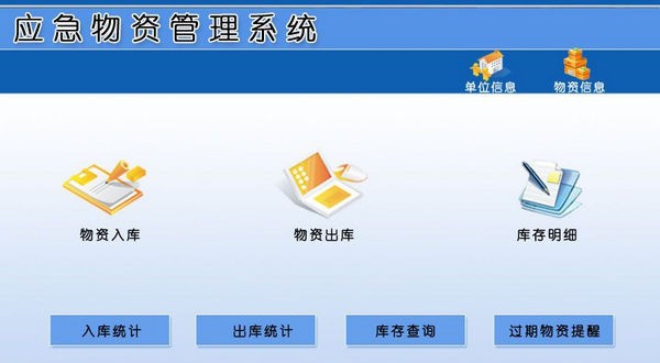 应急物资管理系统 v1.5