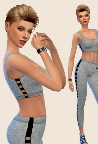 模拟人生4耐克灰色运动服MOD v2.63