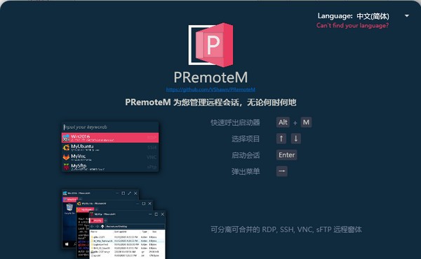 PRemoteM(远程桌面管理器) v0.5.10.8