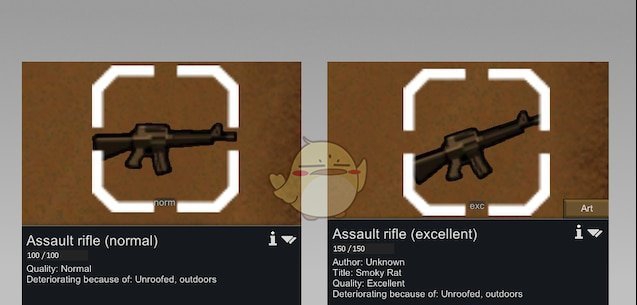 环世界武器质量会影响属性v1.2 MOD v1.6