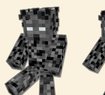 我的世界煤炭人皮肤MOD v1.3