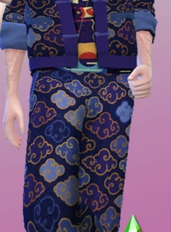 模拟人生4彩色的男士睡裤MOD v1.4