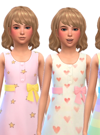 模拟人生4可爱女孩彩色服装MOD v1.4