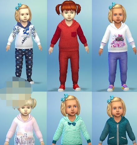 模拟人生4可爱幼儿睡衣MOD v1.5