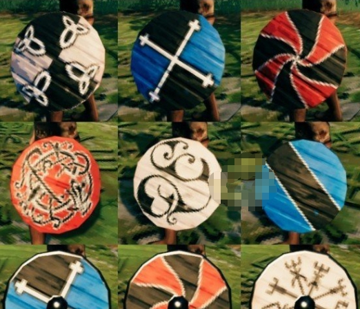 英灵神殿更多圆盾外观MOD v1.3