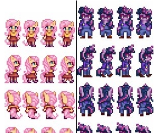星露谷物语彩虹小马人物肖像MOD v1.6