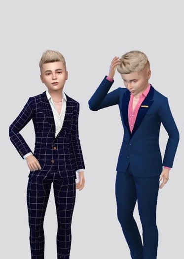 模拟人生4男孩的花式外套MOD v1.5