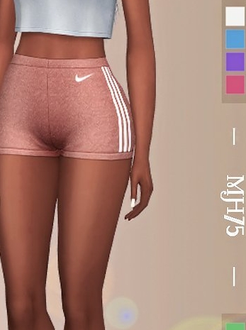 模拟人生4女性耐克运动短裤MOD v1.4