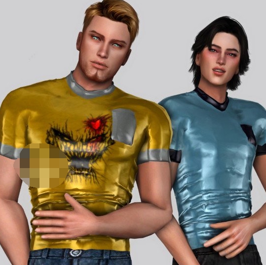 模拟人生4男性紧身皮衣MOD v1.4