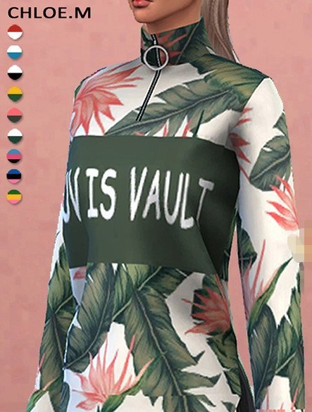 模拟人生4彩色运动服上衣MOD v1.5