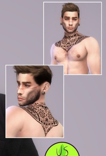 模拟人生4毛利人纹身MOD v1.4