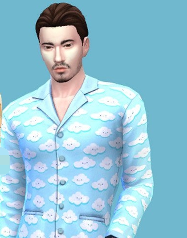 模拟人生4男款可爱睡衣MOD v1.5