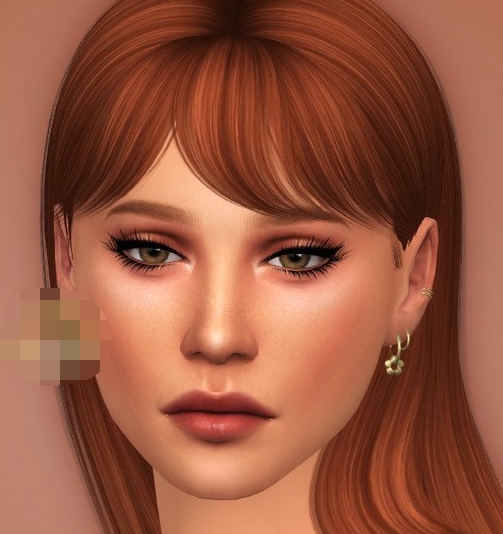 模拟人生4星星花朵圆环耳环MOD v1.3
