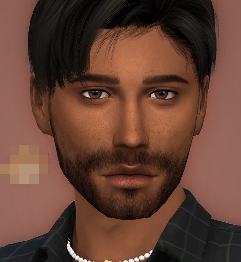 模拟人生4男士花朵珍珠项链MOD v1.5