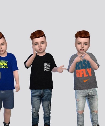 模拟人生4男孩耐克服装MOD v1.5