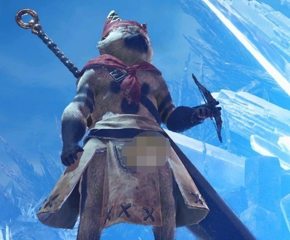 怪物猎人世界可爱喵喵厨师套装MOD v1.6