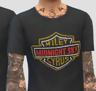 模拟人生4Miley Cyrus上衣MOD v1.6