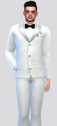 模拟人生4男士的帅气西服MOD v1.5